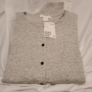 full button cardigan
